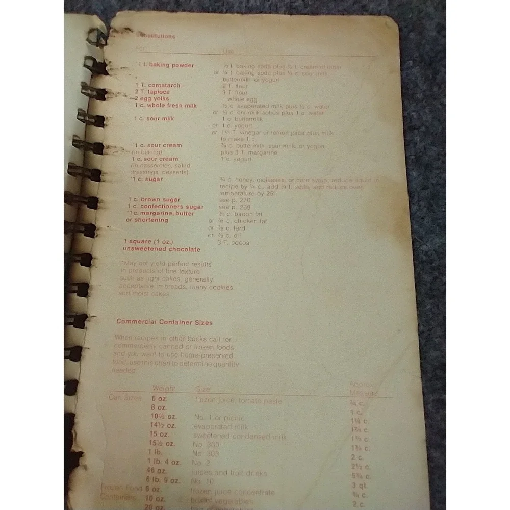 Herald Press Mennonite More-with-Less Cookbook Adult OS Multi 1977 Vintage